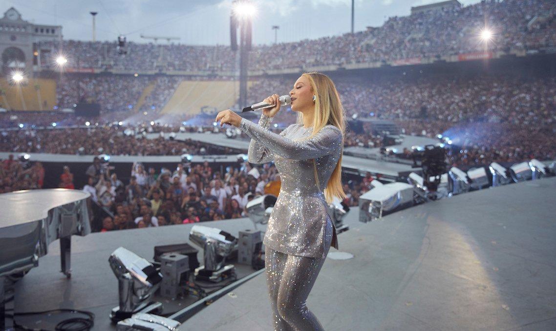 Beyonce's renaissance world tour in barcelona